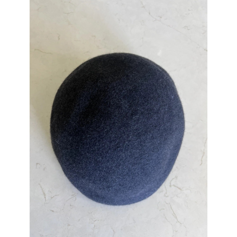 Mens Gray Newsboy Cabbie Hat 100% Wool Preppy Golf One Size - Picture 3 of 6